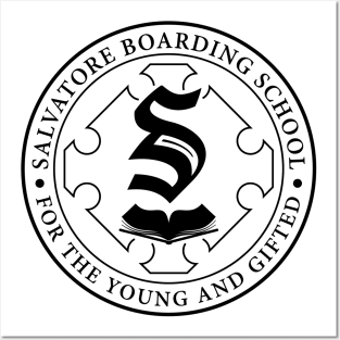 Salvatore Boarding School Crest Posters and Art